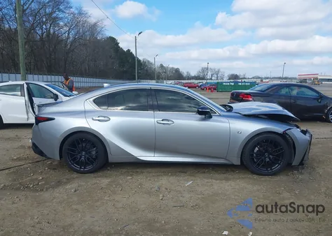 2021 Lexus Is 350 F Sport z USA, uszkodzony, nr VIN JTHGZ1B25M5037853